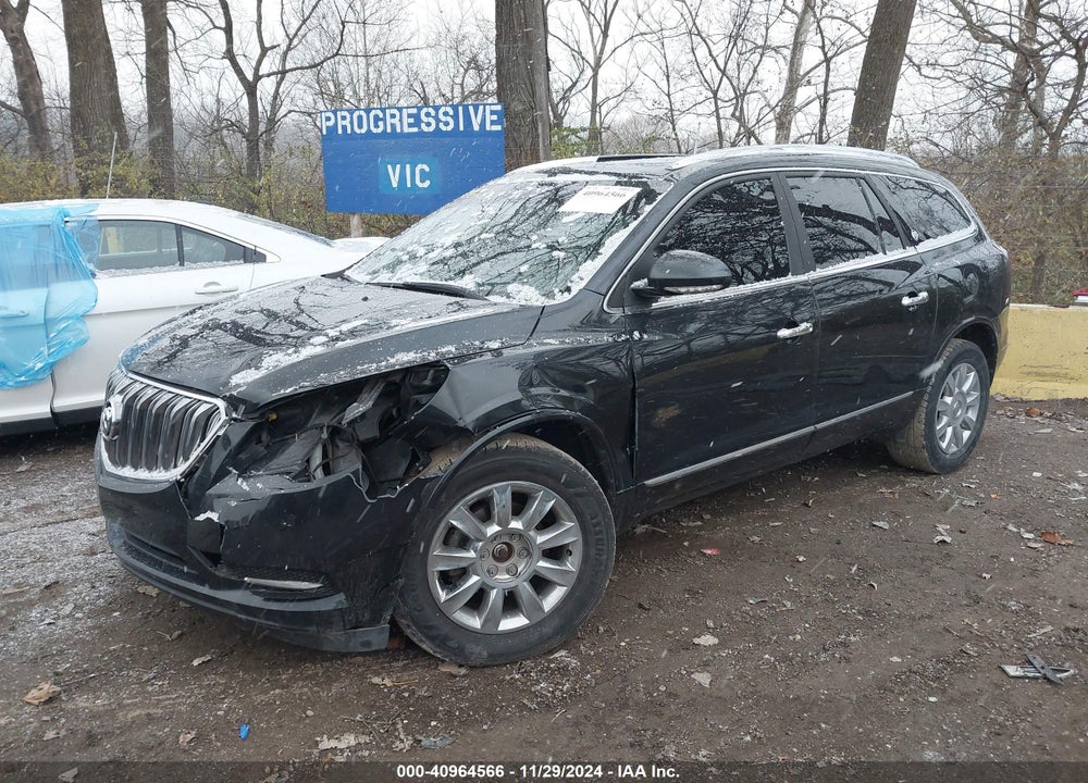 2014 BUICK ENCLAVE LEATHER VIN: 5GAKRBKD4EJ352303