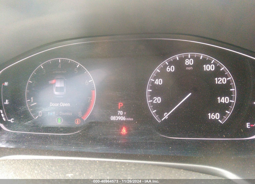 2020 HONDA ACCORD SPORT VIN: 1HGCV1F3XLA039085