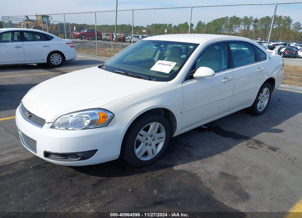 2007 CHEVROLET IMPALA LT VIN: 2G1WC58R279155630