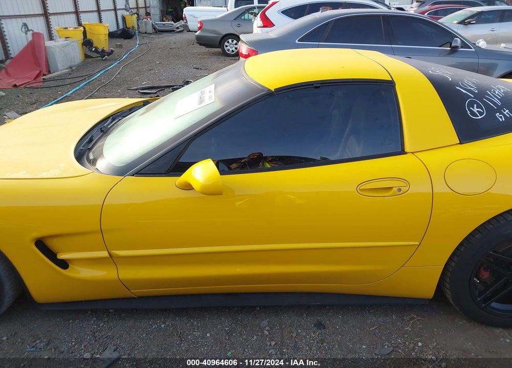 2002 CHEVROLET CORVETTE VIN: 1G1YY22G125107154