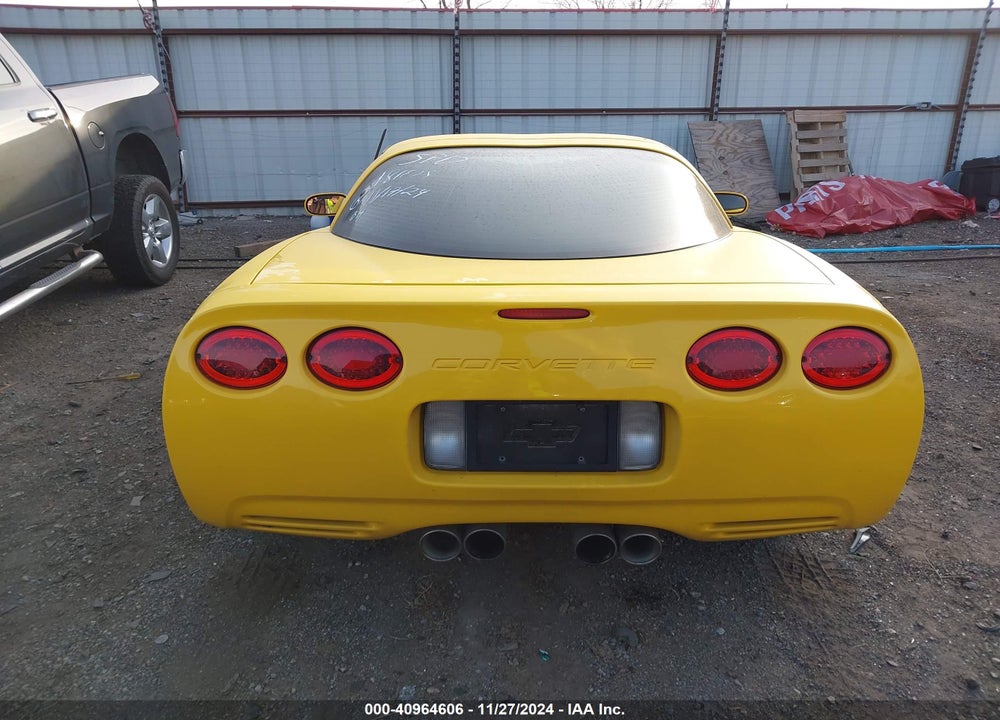 2002 CHEVROLET CORVETTE VIN: 1G1YY22G125107154