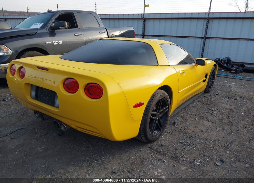 2002 CHEVROLET CORVETTE VIN: 1G1YY22G125107154