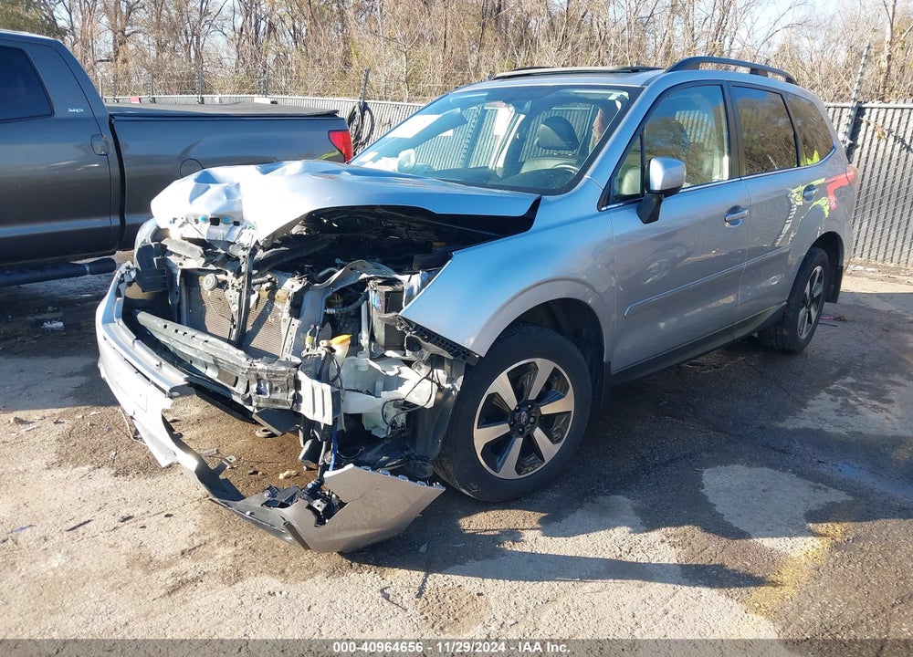 2018 SUBARU FORESTER 2.5I LIMITED VIN: JF2SJAJC0JH406420