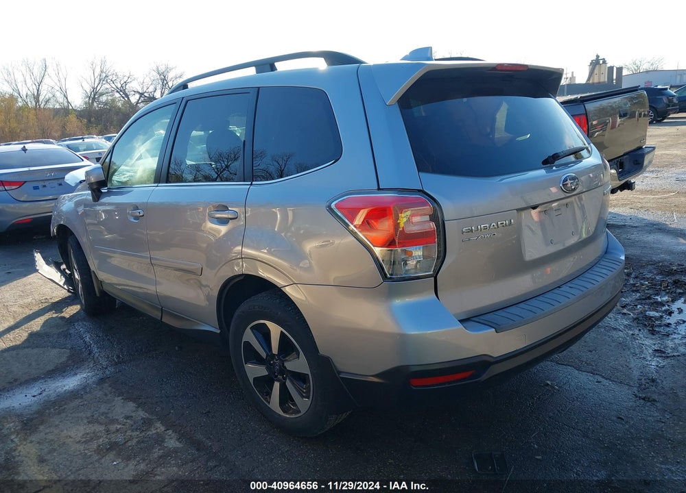 2018 SUBARU FORESTER 2.5I LIMITED VIN: JF2SJAJC0JH406420