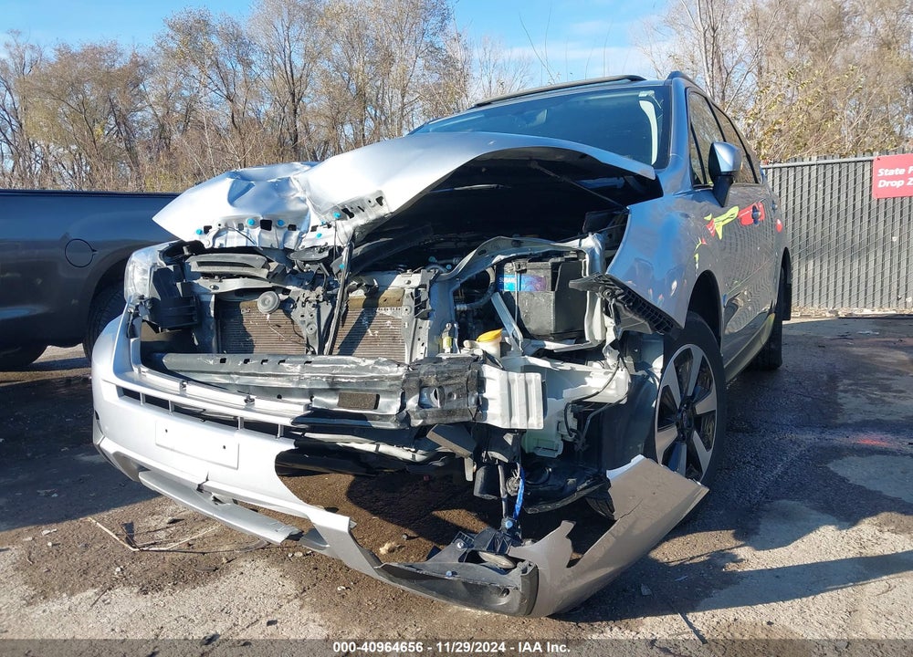 2018 SUBARU FORESTER 2.5I LIMITED VIN: JF2SJAJC0JH406420