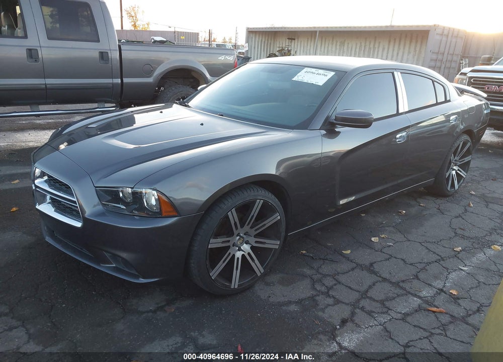 2013 DODGE CHARGER SE VIN: 2C3CDXBG2DH592219