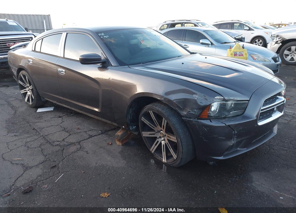 2013 DODGE CHARGER SE VIN: 2C3CDXBG2DH592219