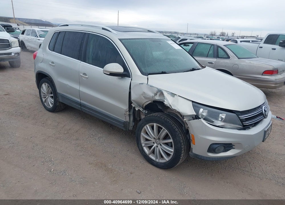 2012 VOLKSWAGEN TIGUAN SE VIN: WVGBV7AX0CW600254
