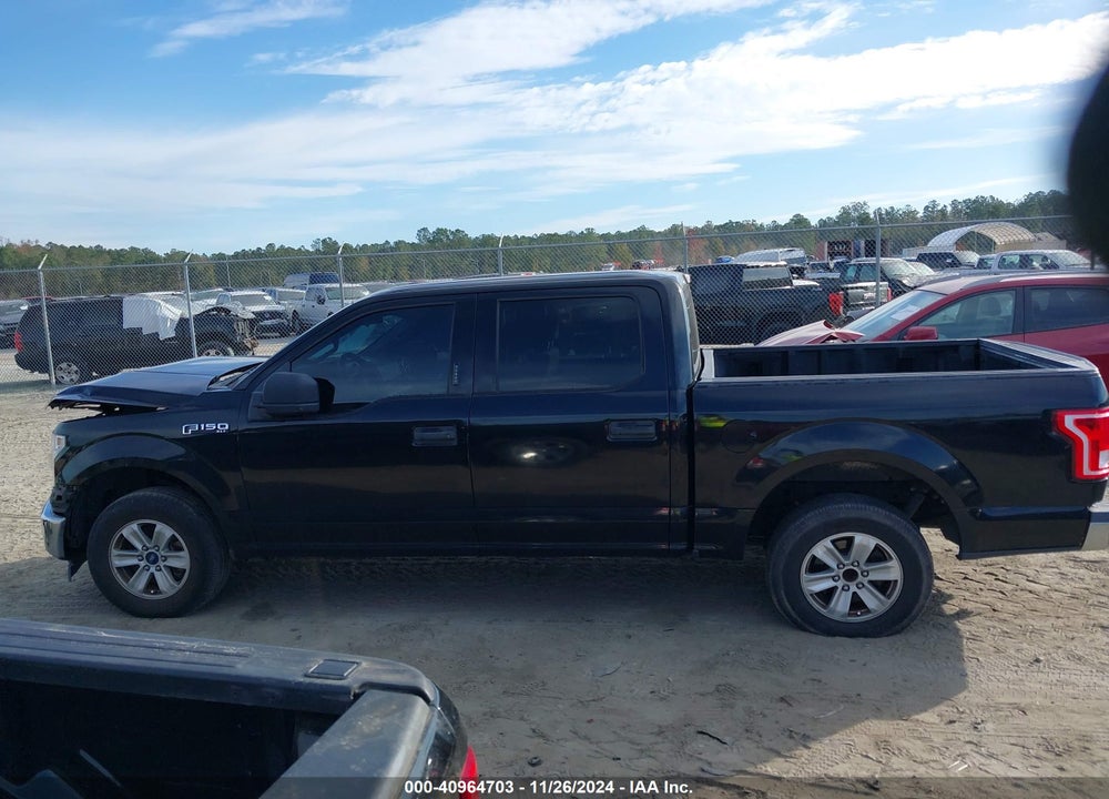 2017 FORD F-150 XLT VIN: 1FTEW1C85HFC36826