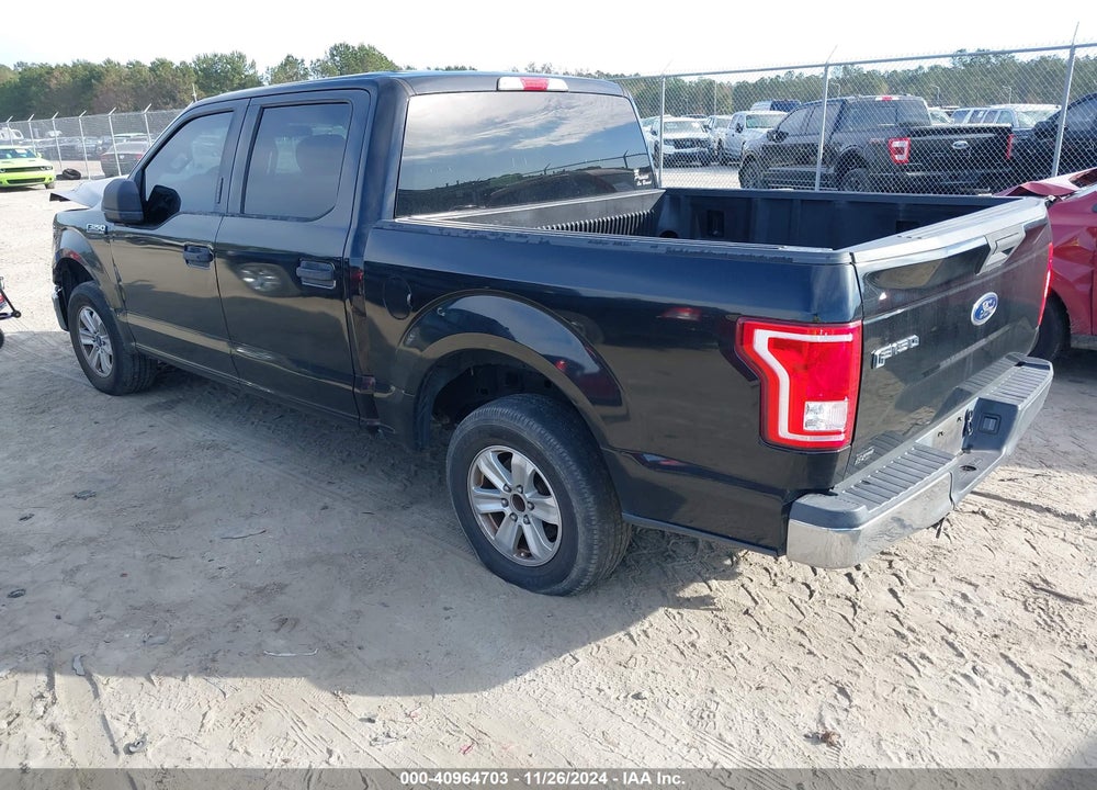 2017 FORD F-150 XLT VIN: 1FTEW1C85HFC36826