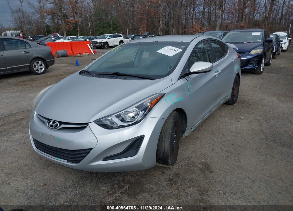 2016 HYUNDAI ELANTRA SE VIN: 5NPDH4AE7GH680570