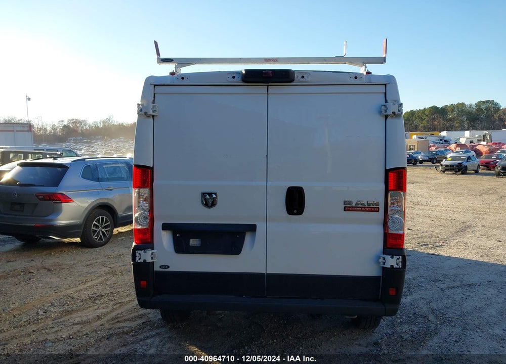 2021 RAM PROMASTER 1500 LOW ROOF 136 WB VIN: 3C6ERVAG1ME500385