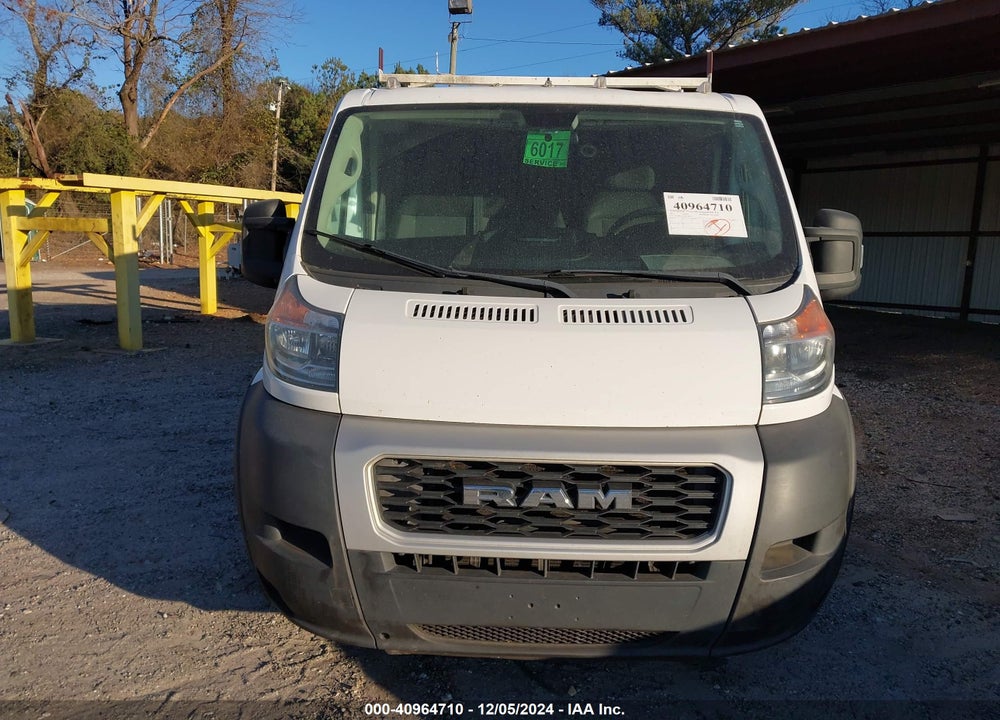 2021 RAM PROMASTER 1500 LOW ROOF 136 WB VIN: 3C6ERVAG1ME500385