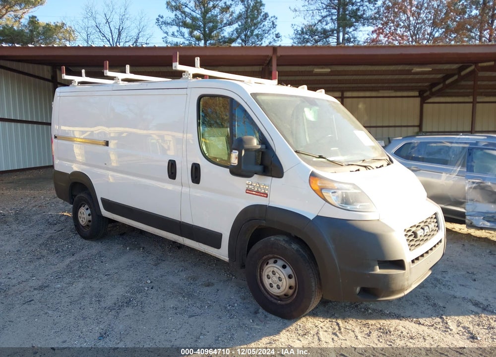 2021 RAM PROMASTER 1500 LOW ROOF 136 WB VIN: 3C6ERVAG1ME500385