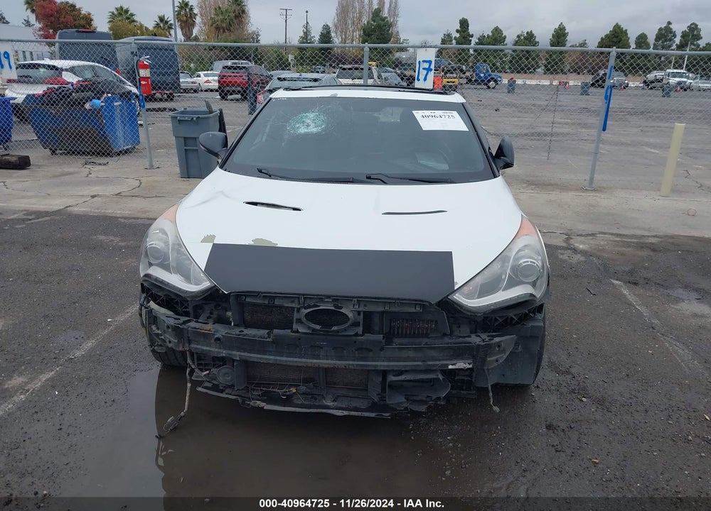 2015 HYUNDAI VELOSTER VIN: KMHTC6AE4FU234902