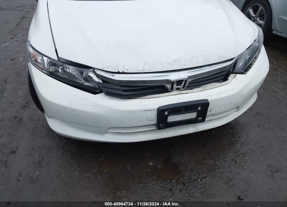 2012 HONDA CIVIC LX VIN: 2HGFB2F52CH558274