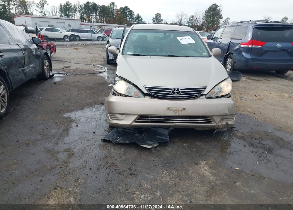 2006 TOYOTA CAMRY LE VIN: 4T1BE32K46U109777