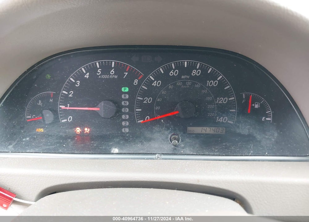 2006 TOYOTA CAMRY LE VIN: 4T1BE32K46U109777