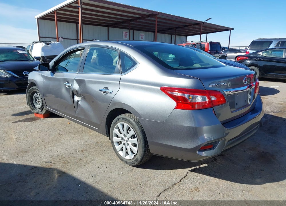 2017 NISSAN SENTRA S VIN: 3N1AB7APXHY294580