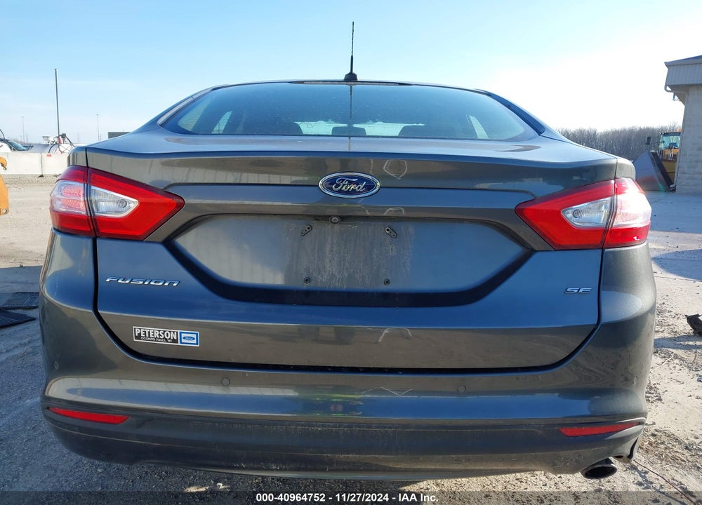 2016 FORD FUSION SE VIN: 1FA6P0H71G5110176