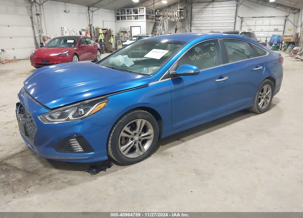 2019 HYUNDAI SONATA SEL VIN: 5NPE34AF9KH784658