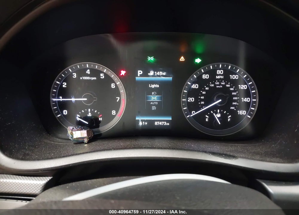 2019 HYUNDAI SONATA SEL VIN: 5NPE34AF9KH784658