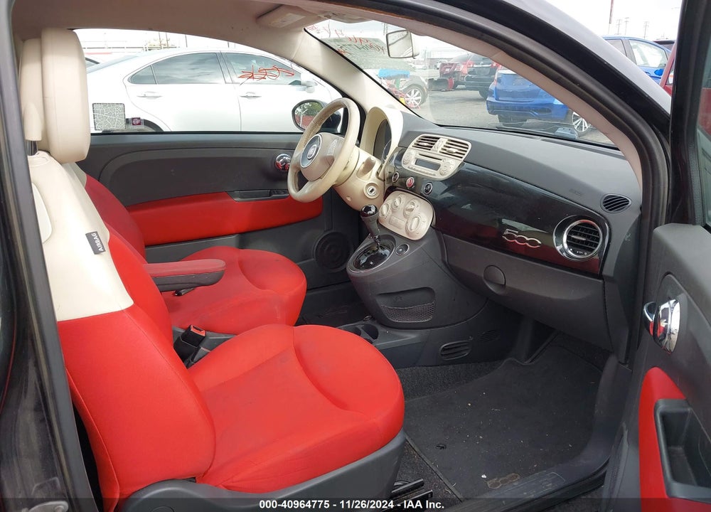 2012 FIAT 500 POP VIN: 3C3CFFAR3CT334921