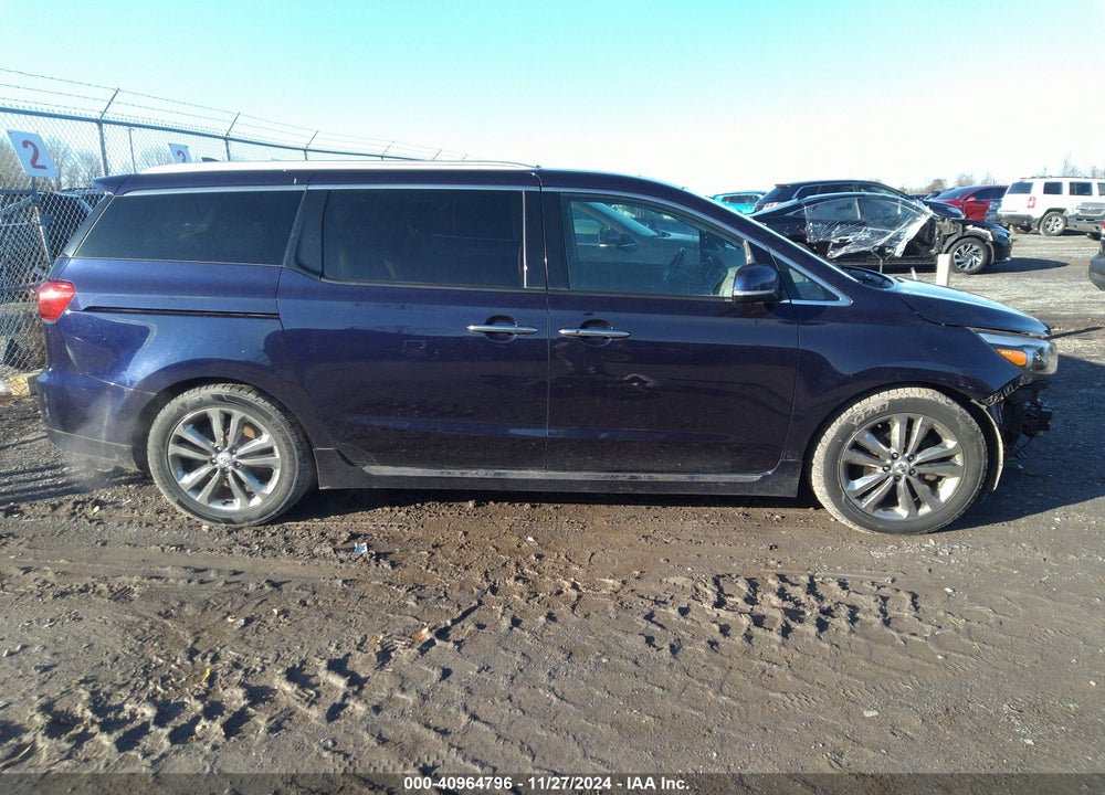 2018 KIA SEDONA SX LIMITED VIN: KNDME5C19J6363951