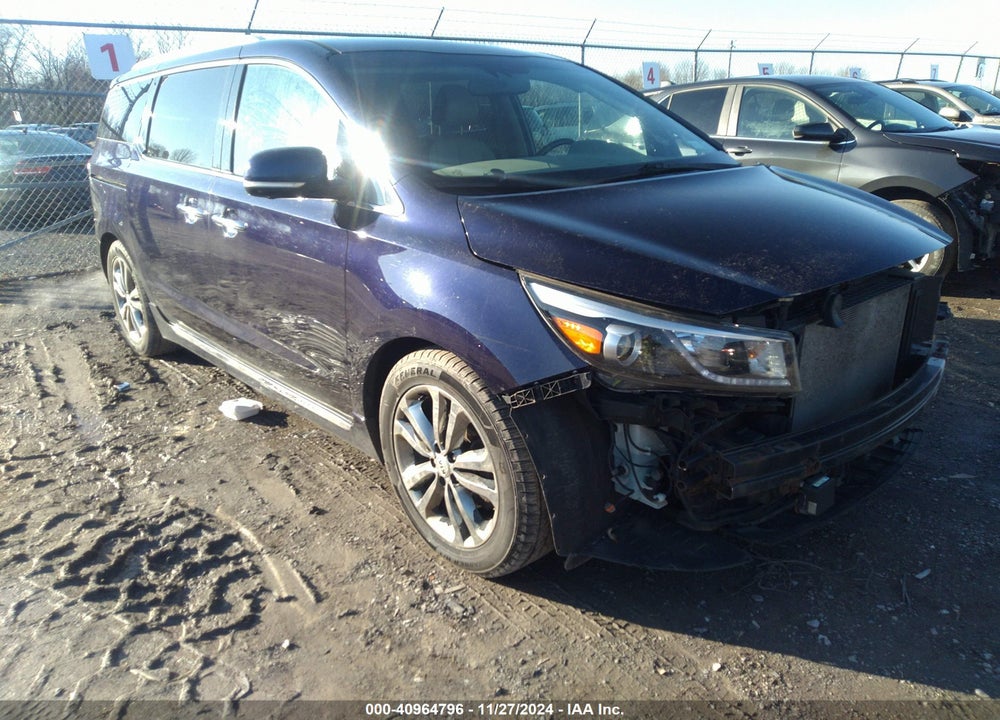 2018 KIA SEDONA SX LIMITED VIN: KNDME5C19J6363951
