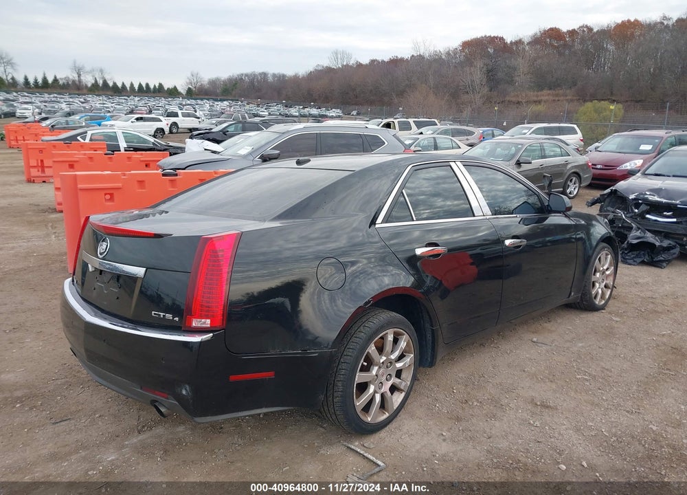 2008 CADILLAC CTS STANDARD VIN: 1G6DT57V180213612