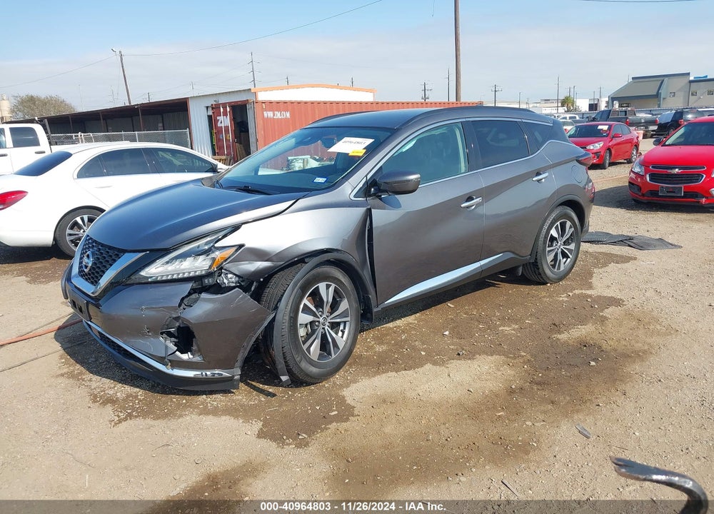 2021 NISSAN MURANO SV FWD VIN: 5N1AZ2BJ8MC127459