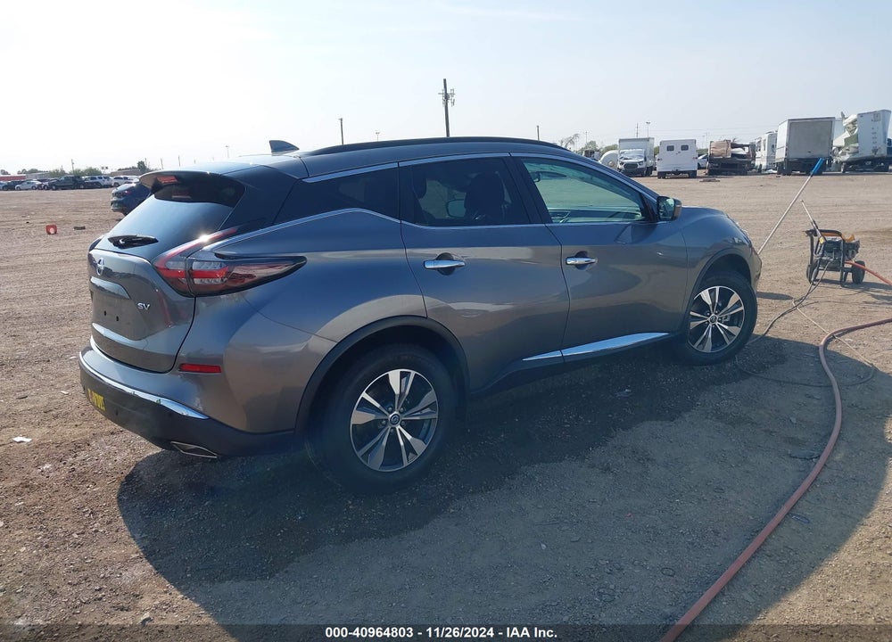2021 NISSAN MURANO SV FWD VIN: 5N1AZ2BJ8MC127459