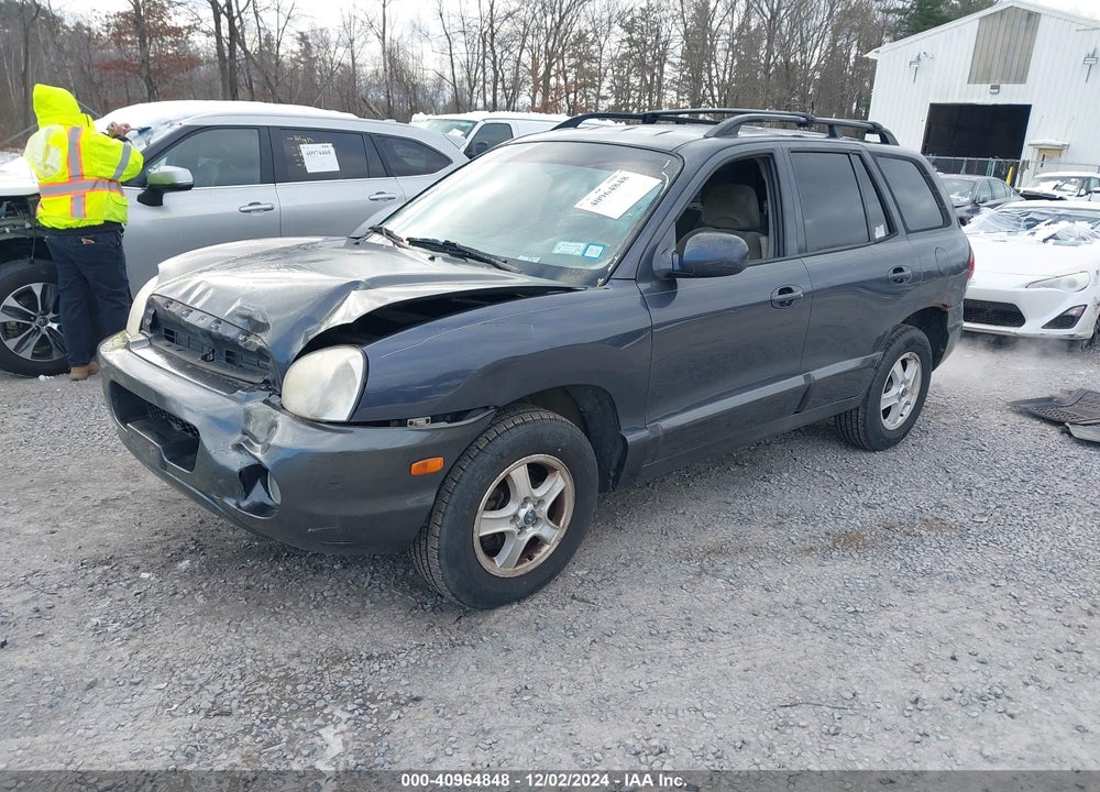 2005 HYUNDAI SANTA FE GLS/LX VIN: KM8SC13E35U880040