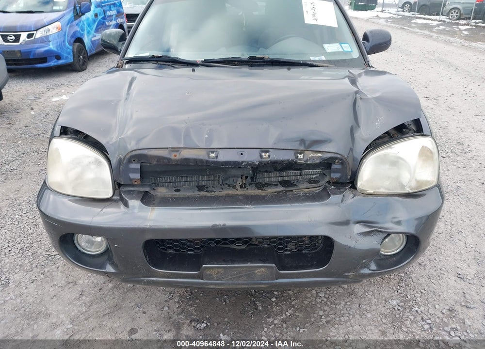 2005 HYUNDAI SANTA FE GLS/LX VIN: KM8SC13E35U880040