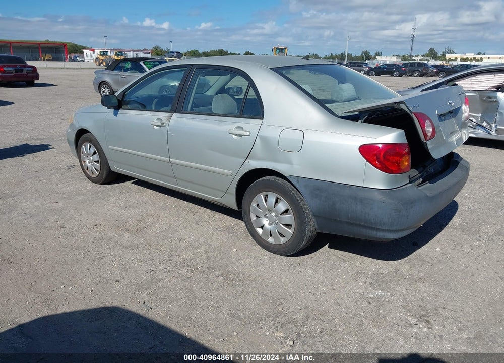 2003 TOYOTA COROLLA VIN: 1NXCR32E93Z005151