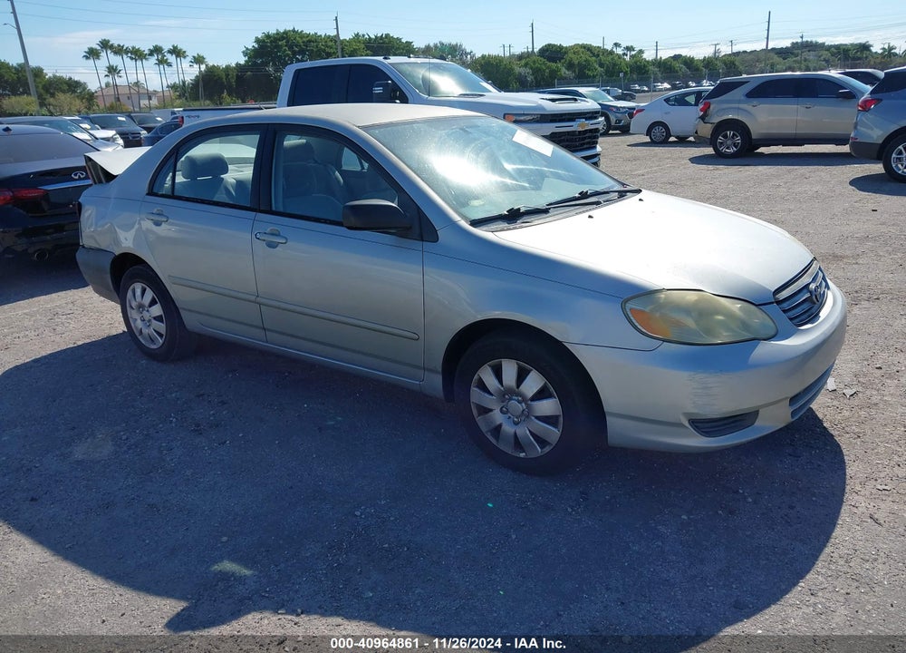 2003 TOYOTA COROLLA VIN: 1NXCR32E93Z005151