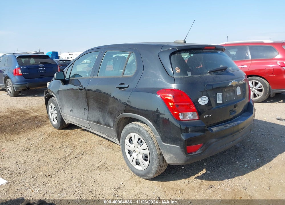 2017 CHEVROLET TRAX LS VIN: 3GNCJKSB2HL259499