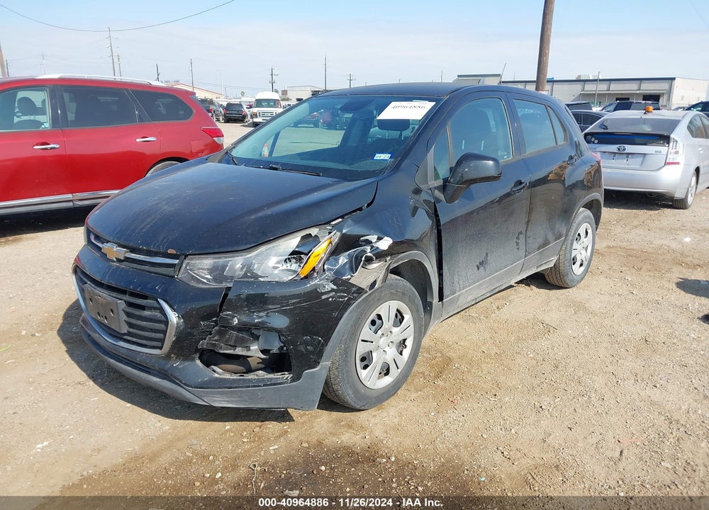 2017 CHEVROLET TRAX LS VIN: 3GNCJKSB2HL259499