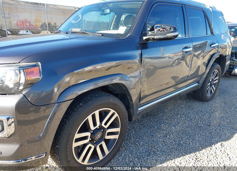 2016 TOYOTA 4RUNNER LIMITED VIN: JTEBU5JR6G5338227