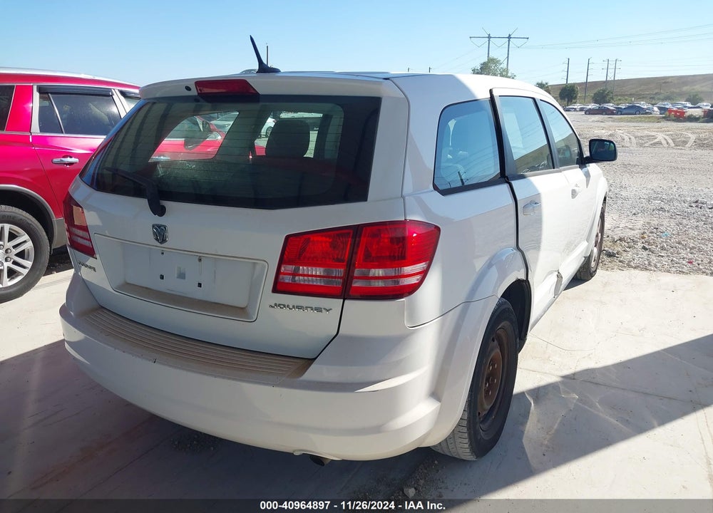 2010 DODGE JOURNEY SE VIN: 3D4PG4FB4AT213311
