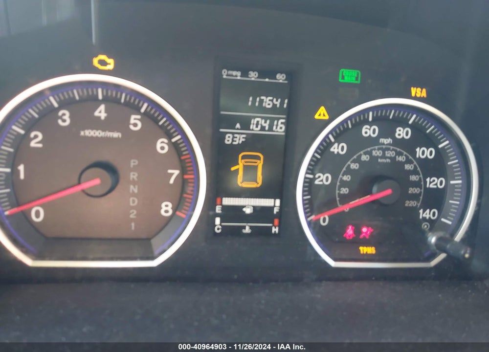 2007 HONDA CR-V EX-L VIN: JHLRE487X7C011259