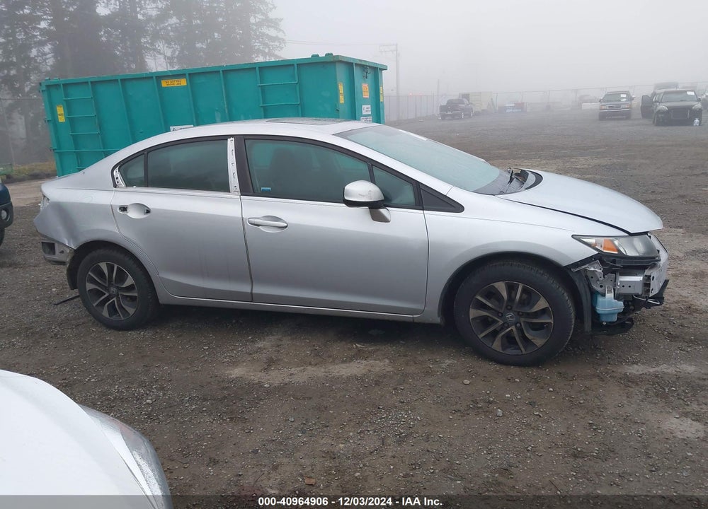 2013 HONDA CIVIC EX VIN: 19XFB2F82DE226678