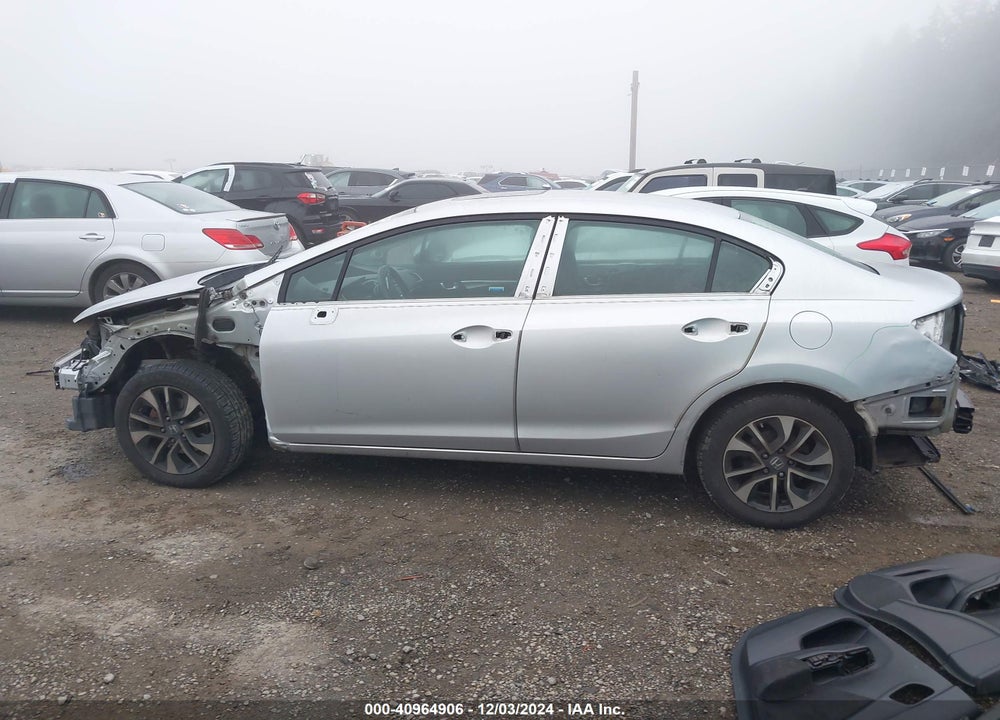2013 HONDA CIVIC EX VIN: 19XFB2F82DE226678