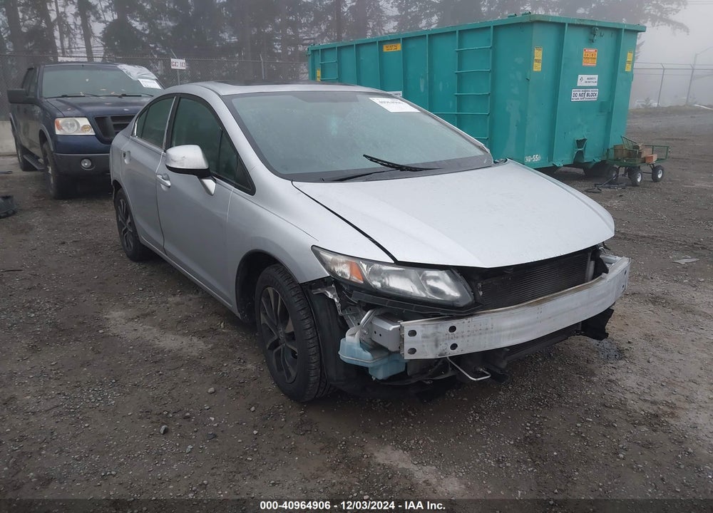 2013 HONDA CIVIC EX VIN: 19XFB2F82DE226678