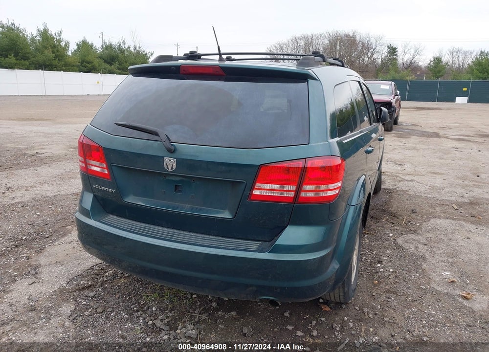 2009 DODGE JOURNEY SE VIN: 3D4GG47B79T249620