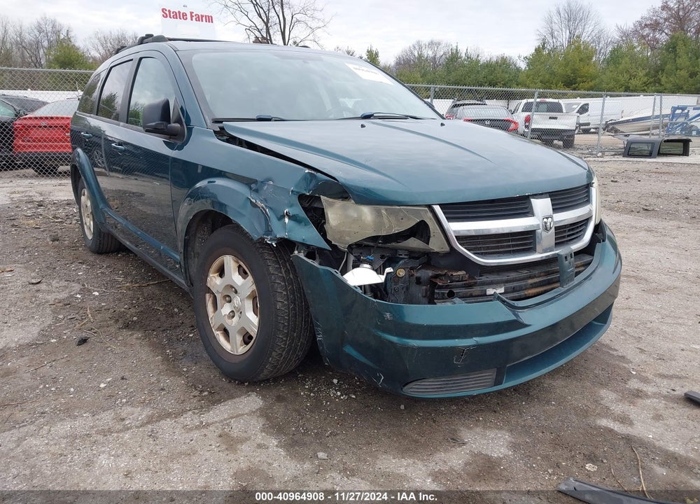 2009 DODGE JOURNEY SE VIN: 3D4GG47B79T249620