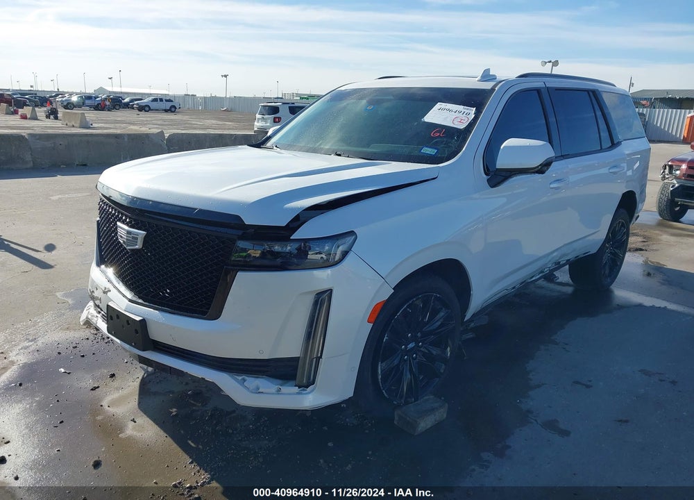 2022 CADILLAC ESCALADE 4WD SPORT VIN: 1GYS4FKL6NR239900