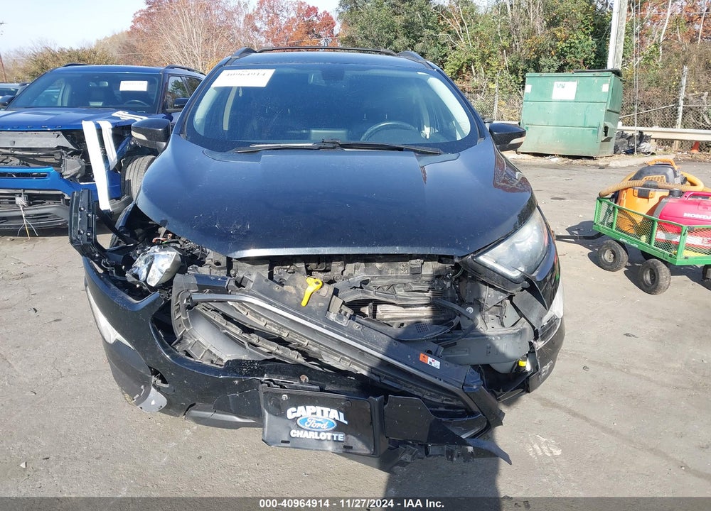 2018 FORD ECOSPORT SES VIN: MAJ6P1CL0JC218186