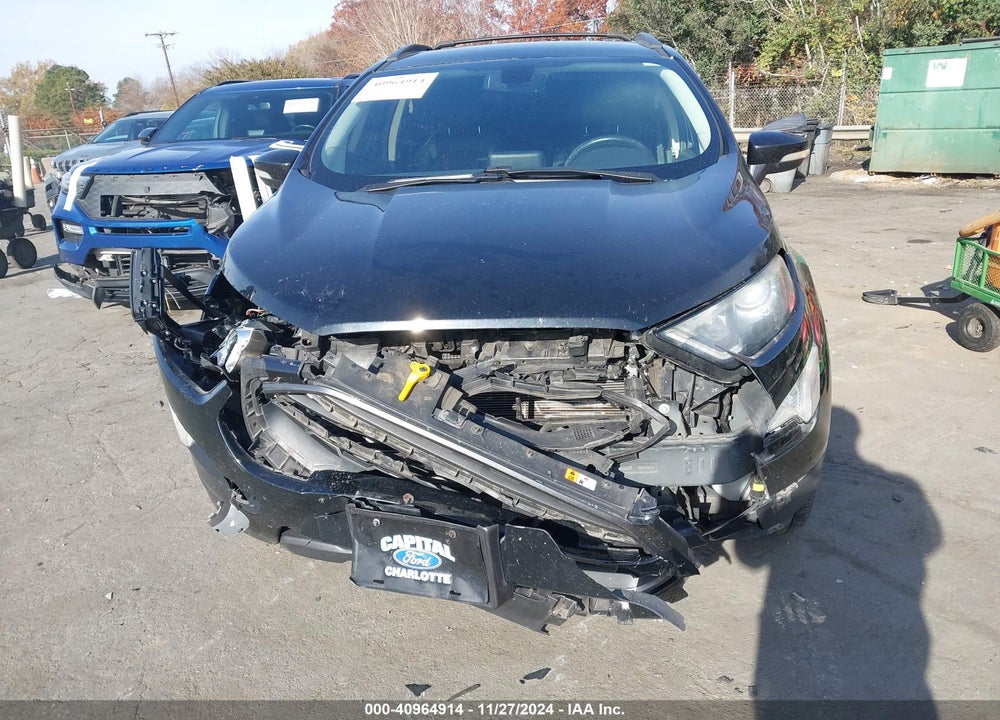 2018 FORD ECOSPORT SES VIN: MAJ6P1CL0JC218186