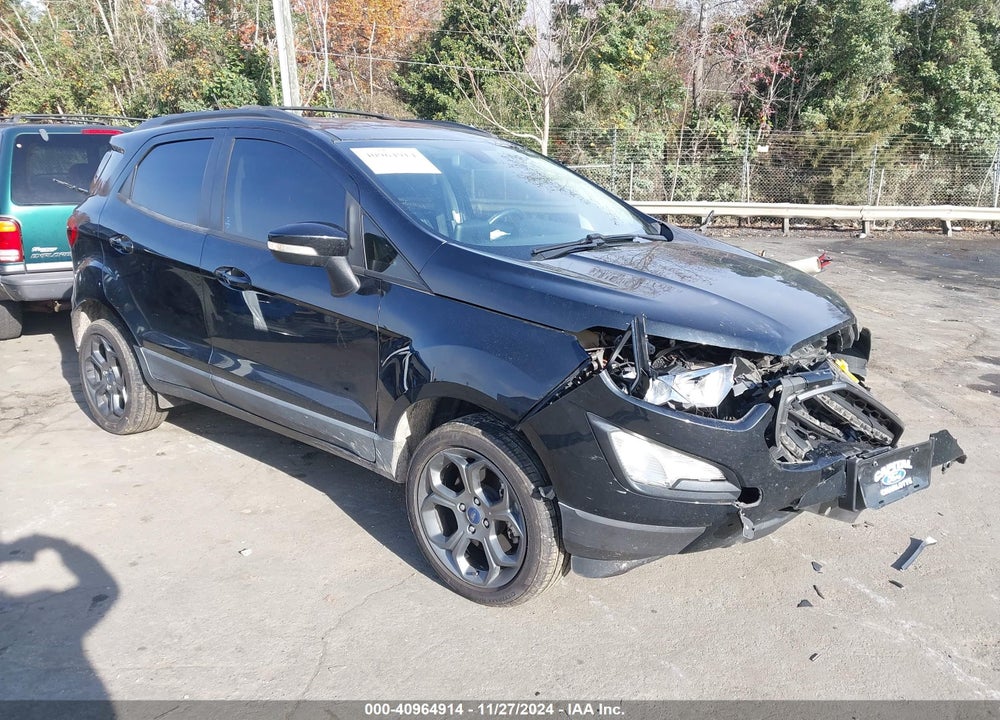 2018 FORD ECOSPORT SES VIN: MAJ6P1CL0JC218186